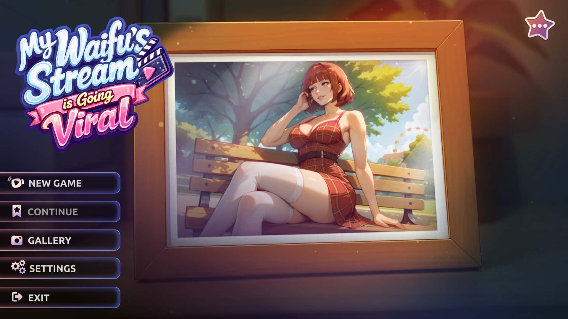 我老婆的直播火了 My Waifu's Stream is Going Viral 官中步兵版游戏封面